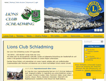 Tablet Screenshot of lions-schladming.at